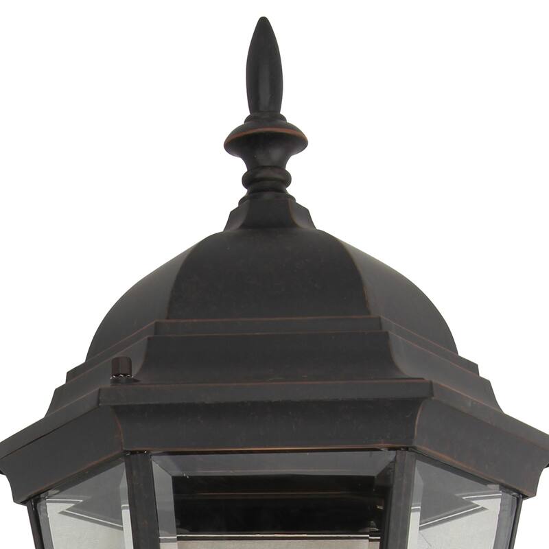 1 Light Outdoor Wall Lantern in Oil Rubbed Bronze
