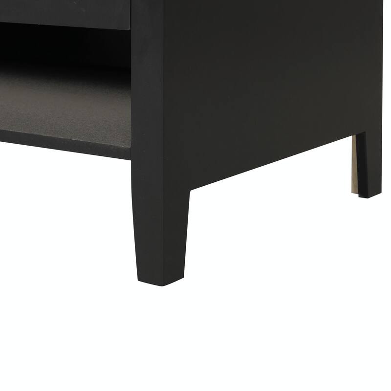 36" Bathroom Vanity with Sink, Multi-functional Cabinet