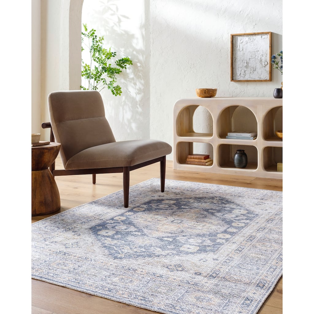 Livabliss x Vivir Lorelai Vintage Washable Area Rug