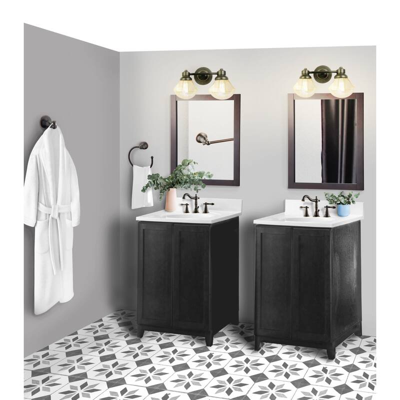 Design House 1.5 GPM Widespread Bathroom Faucet - Includes Metal