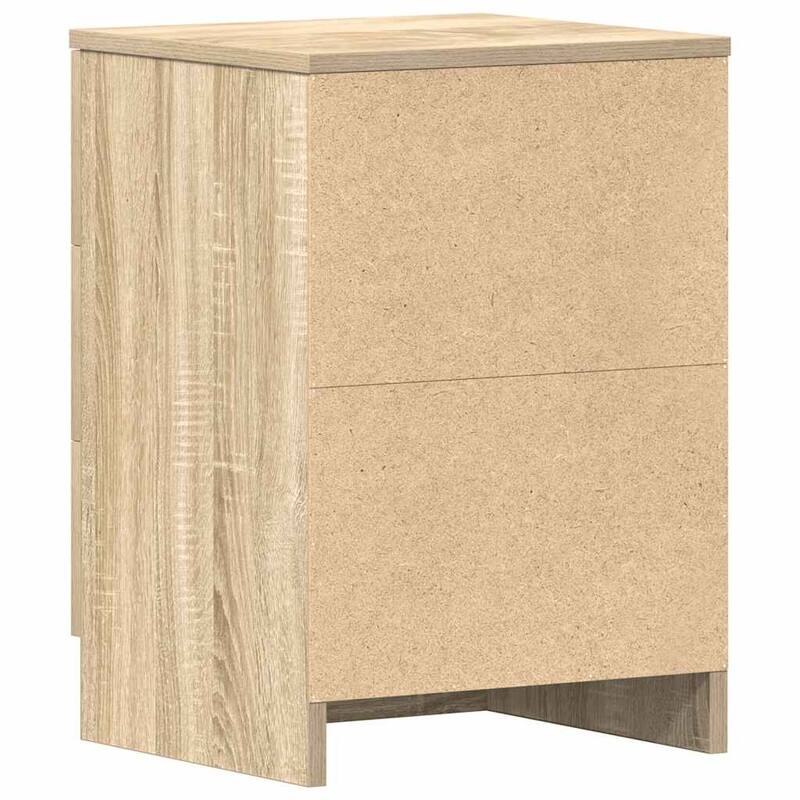 vidaXL Side Cabinet Storage Couch End Table for Living Room Engineered Wood