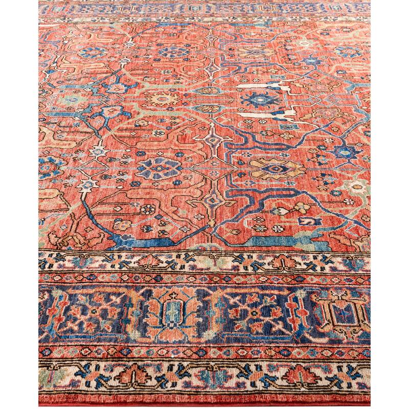 Serapi One-of-a-Kind Hand-Knotted Area Rug - Red - 8' 3" x 10' 0"