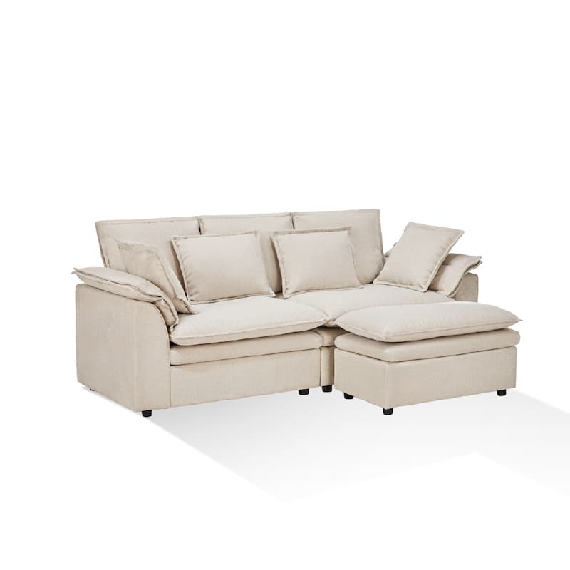 Pocassy Oversized Sectional Sofa Cloud Couch for Living Room