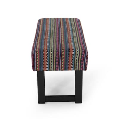 Ashford Boho Fabric Bench by Christopher Knight Home