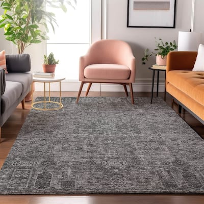 Premium Washable Super Soft Vintage Traditional Mayfield Rug