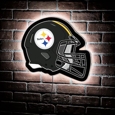 Pittsburgh Steelers LED Lighted Wall Sign
