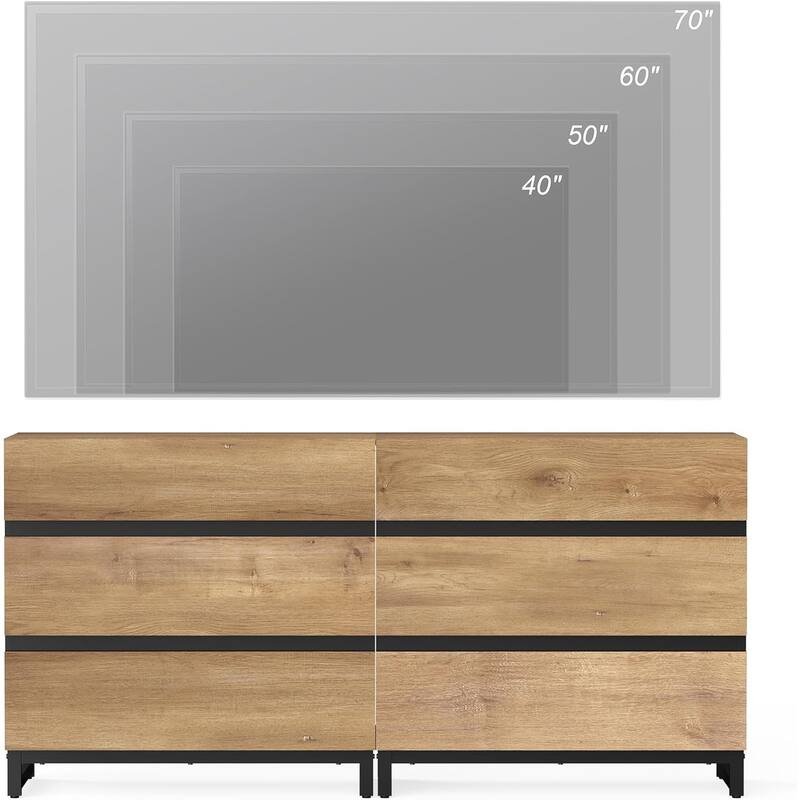 WAMPAT Dresser for Bedroom, Closet Organizers and Storage