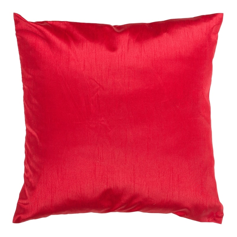 Artistic Weavers Chic 22-inch Square Silky Decorative Pillow Cover with Poly Insert