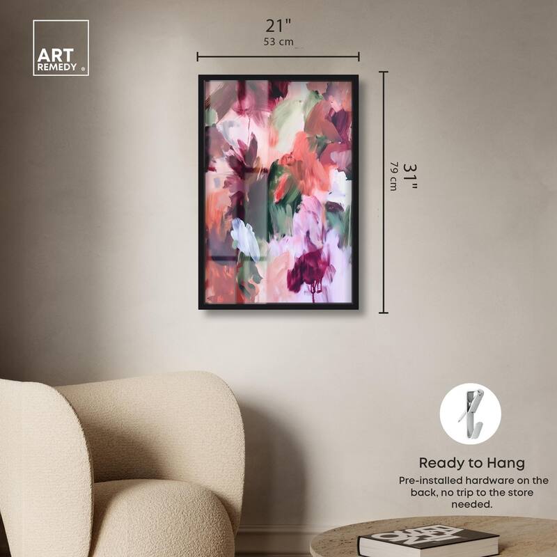 Adelas Garden II Shadowbox by Art Remedy