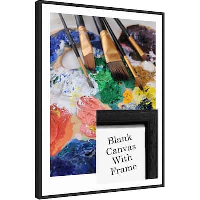 Blank White Canvas for DIY artwork, crafts and painting