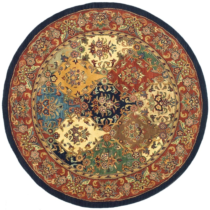 SAFAVIEH Handmade Heritage Reptilian Traditional Oriental Wool Rug