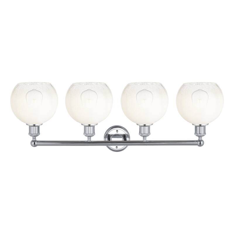 Innovations Lighting Endless Possibilities Edison - Brookhaven Globe - 4 Light 35" Bath Vanity Light
