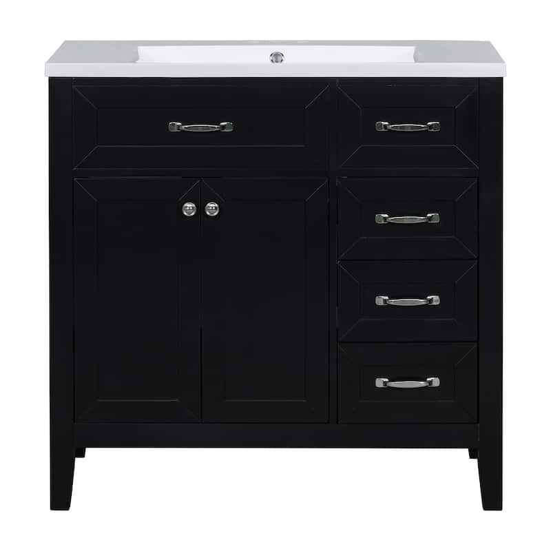 Merax 36” Bathroom Vanity Cabinet with Sink