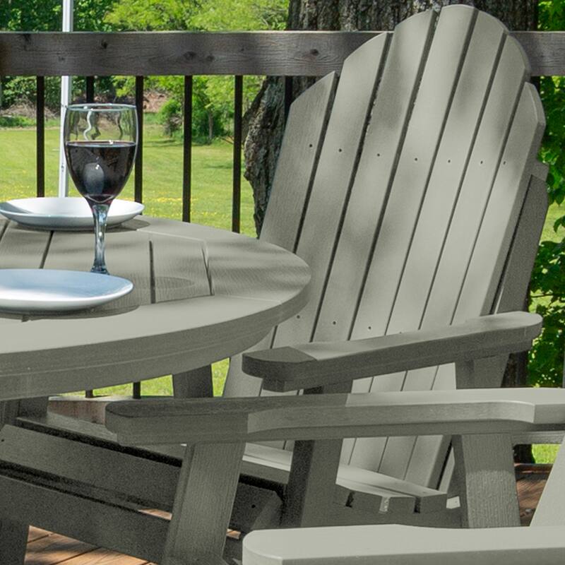 Hamilton 5-Piece Outdoor Counter Height Dining Set - 48" Round Table