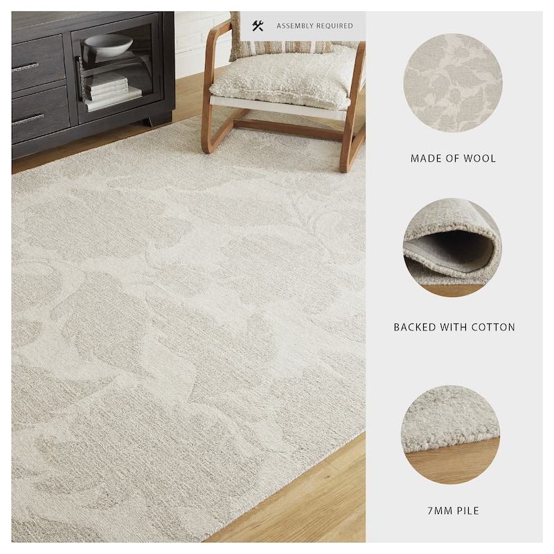 Signature Design by Ashley Chadess Linen/Taupe Rug