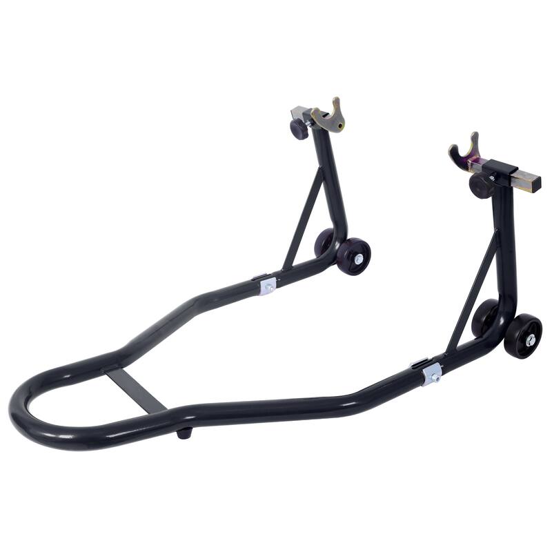 Motorcycle Stand 1000LB Sport Bike Front and Rear Wheel Lift Swingarm Paddock Stands Black U