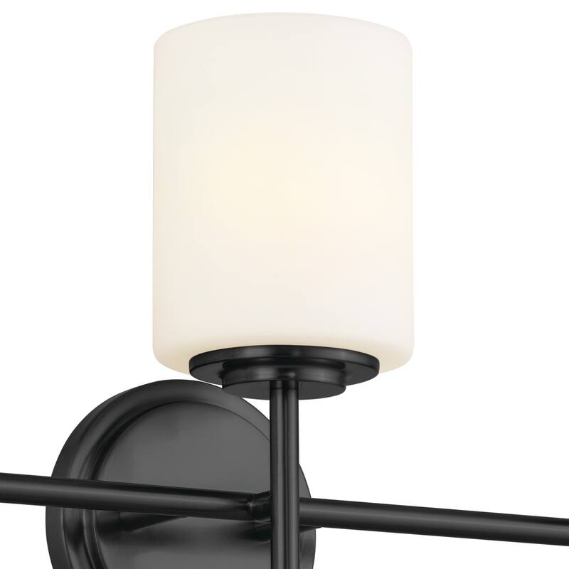 Kichler Lighting Ali 23.25 in. 3-Light Black Vanity Light