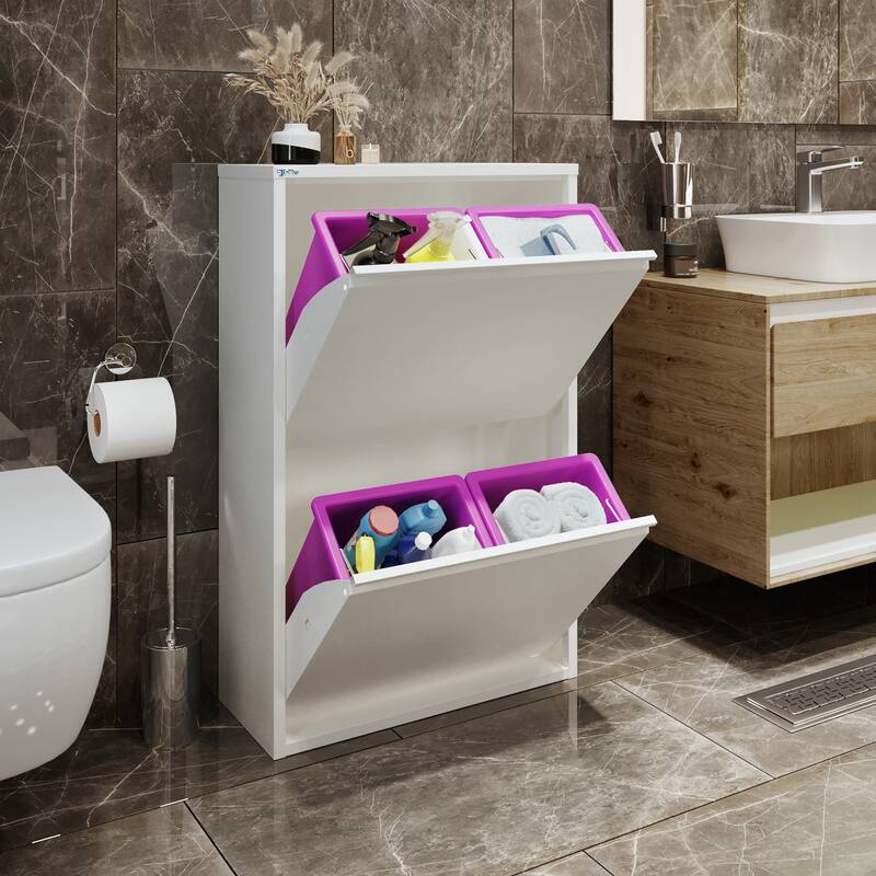 Antibacterial multipurpose storage solution 4 Bin