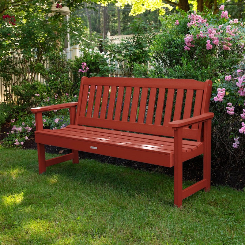 HIGHWOOD Lehigh 5-foot Eco-friendly Synthetic Wood Garden Bench