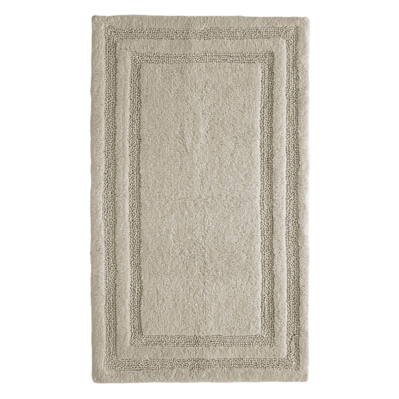 Tommy Bahama Isla Cotton Tufted 2-Piece Bath Rug Set - Grey