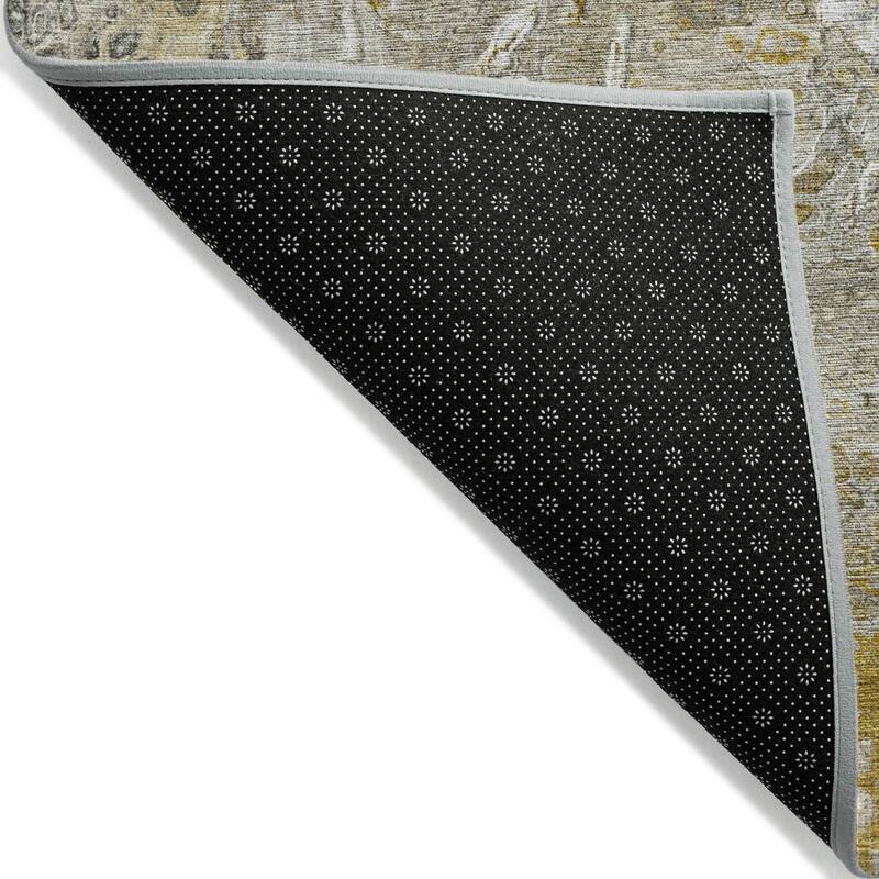 Machine Washable Indoor/ Outdoor Chantille Modern Abstract Rug