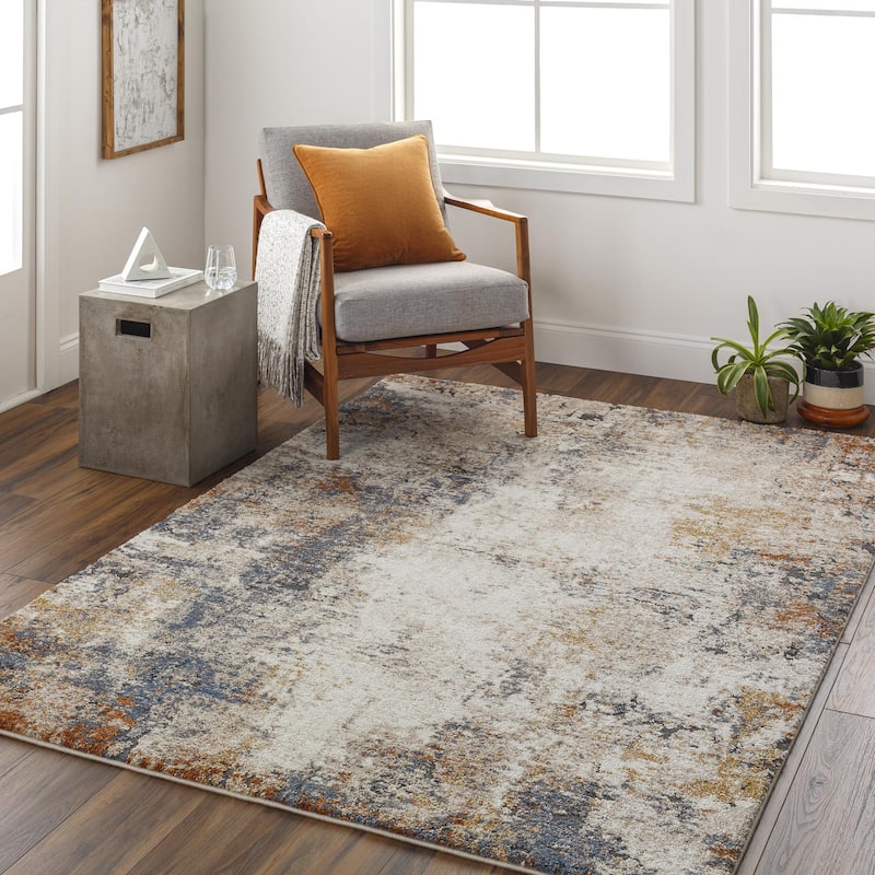 Livabliss Tuscany Kids & Tween Abstract Area Rug - 5' 3" x 7' 3" - Beige Multi