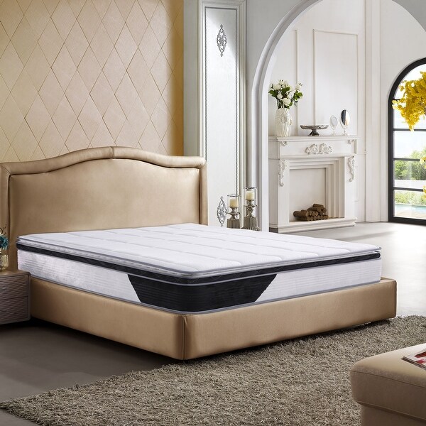 Luxury 14 Gel Memory Foam Queen King Twin Full Innerspring Hybrid Mattress in a Box Bed Bath Beyond 36325675