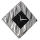 preview thumbnail 2 of 13, Statements2000 Abstract Metal Wall Clock Art Modern Accent Decor by Jon Allen
