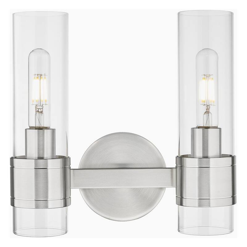 Innovations Lighting 467-2W-G467-CL Arden 2 Light 11" Wide Vanity - Satin Nickel