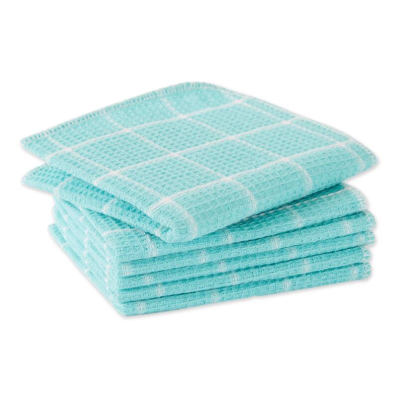 DII Black Buffalo Check Scrubber Dishcloth Set of 6