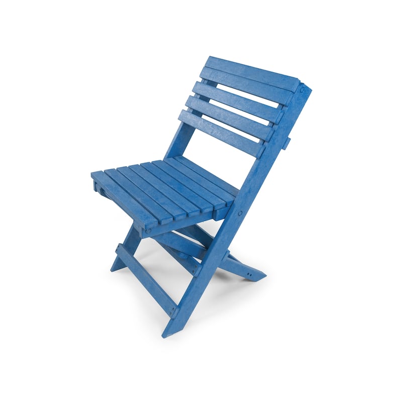 Las Cabos Fully Assembled All-Weather Outdoor Folding Bistro Set - 3-piece