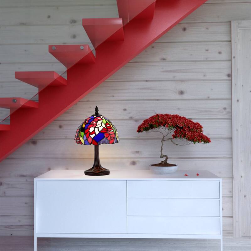 Tiffany-style Floral Table Lamp