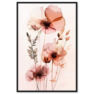 Petal Dye II Canvas by Art Remedy