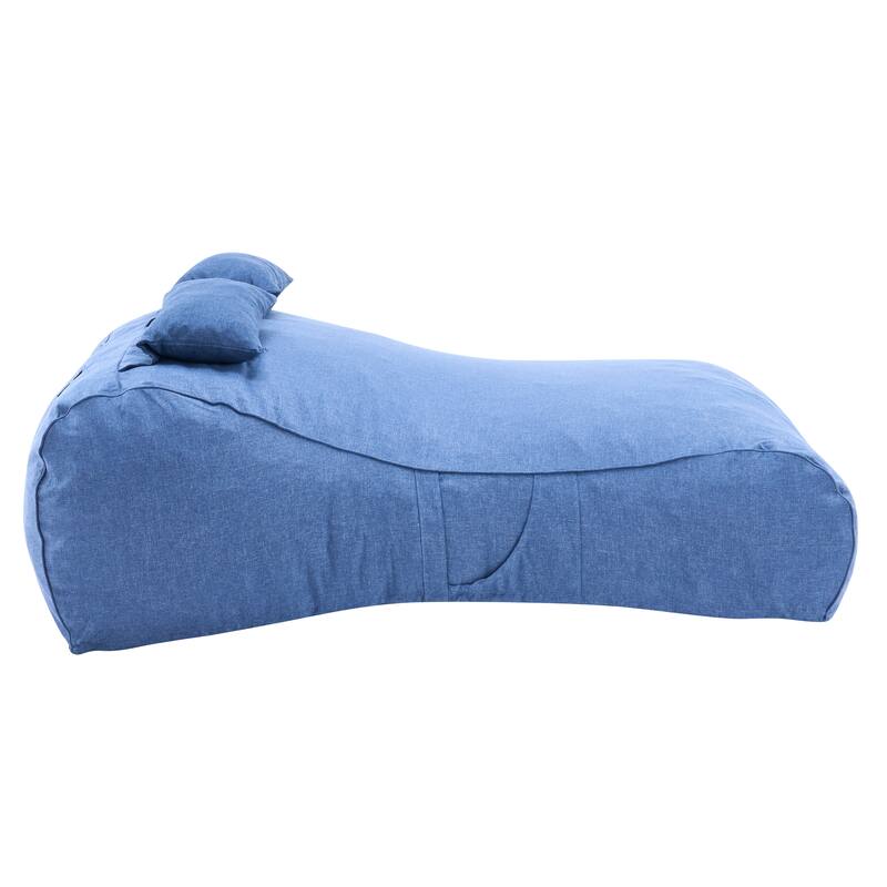 Christopher Knight Home - Lemoore Casual Outdoor Upholstered Bean Bag Daybed