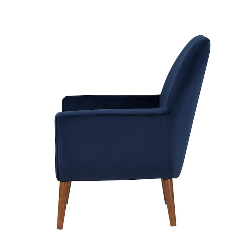 Adrian Mid-Century Velvet Arm Chair by Greyson Living