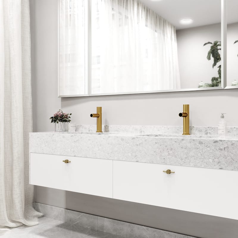 VIGO Ashford 8" H Single Handle Single Hole Bathroom Faucet