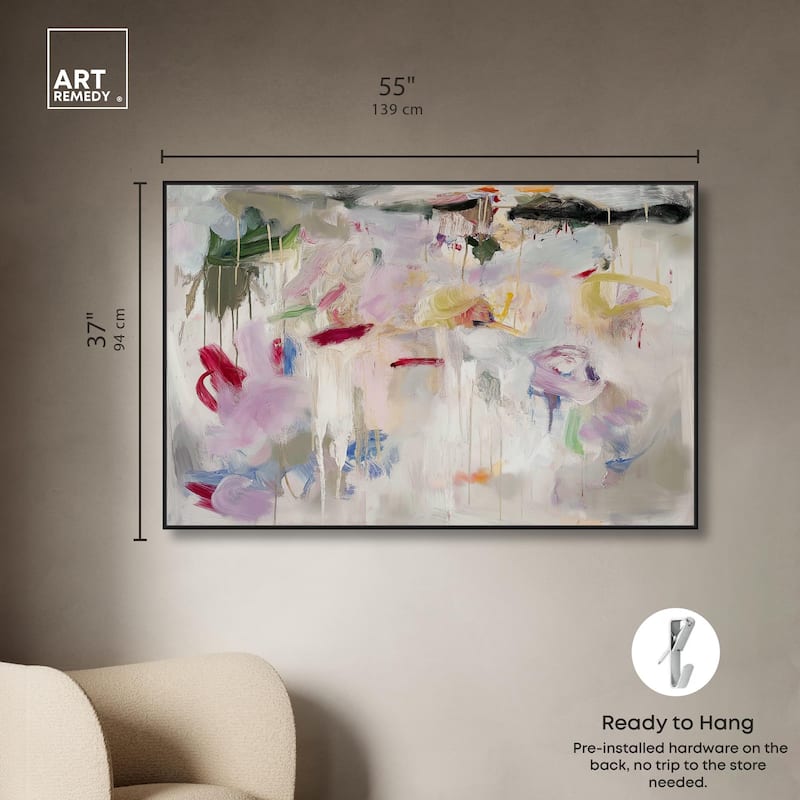 Lilac Haze Canvas by Art Remedy