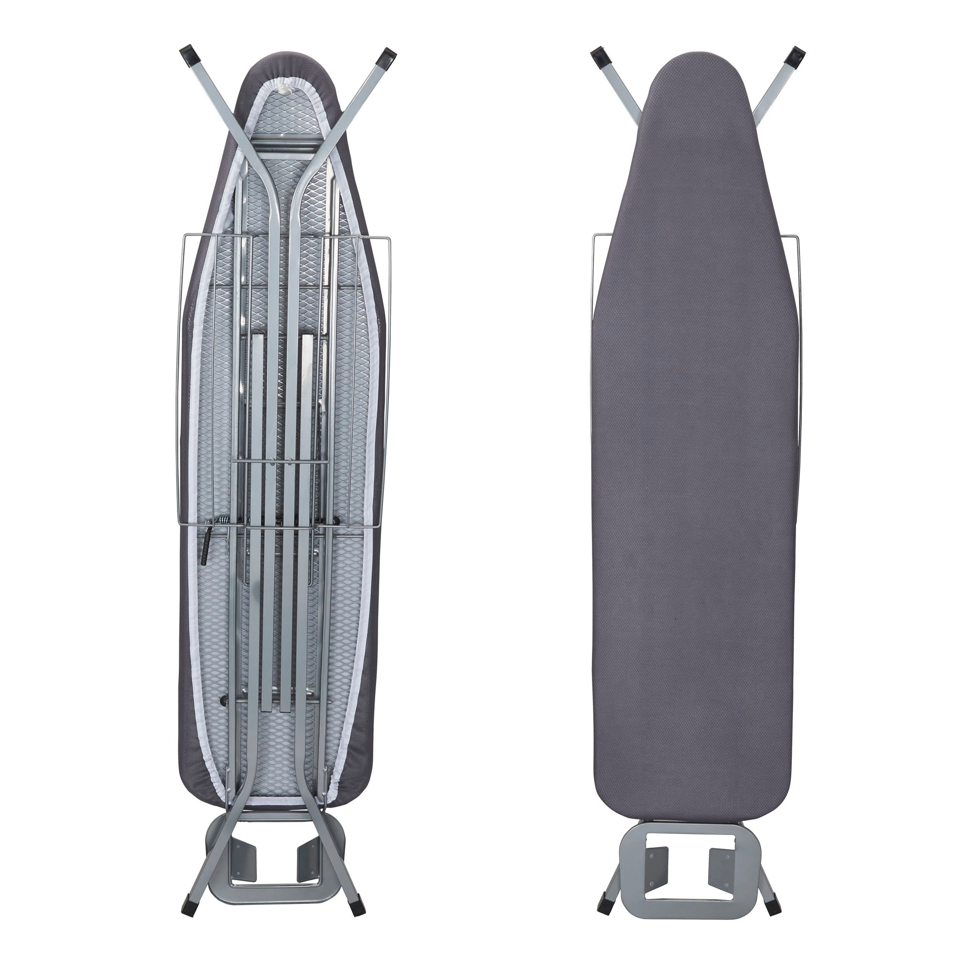 Ironing Board with Mesh Steel Top in Matte Black