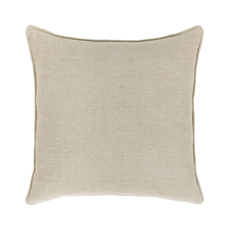 Villa by Classic Home Zelo Linen Blend Throw Pillow