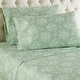 preview thumbnail 12 of 44, Shavel Micro Flannel® Bed Sheet Set King - toile celadon