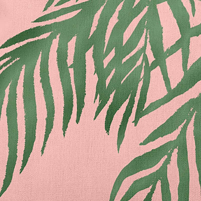 Blowing Palm Fronds Indoor/Outdoor Throw Pillow
