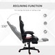 preview thumbnail 14 of 25, Vinsetto Gaming Chair Racing Style Office Ergonomic Chair Adjustable Height Swivel Recliner High Back PC Computer Desk Chair