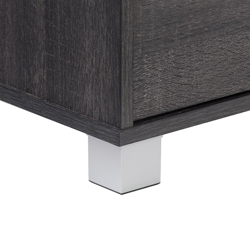 Hollywood Low Profile TV Stand With Doors for TV's up to 85"