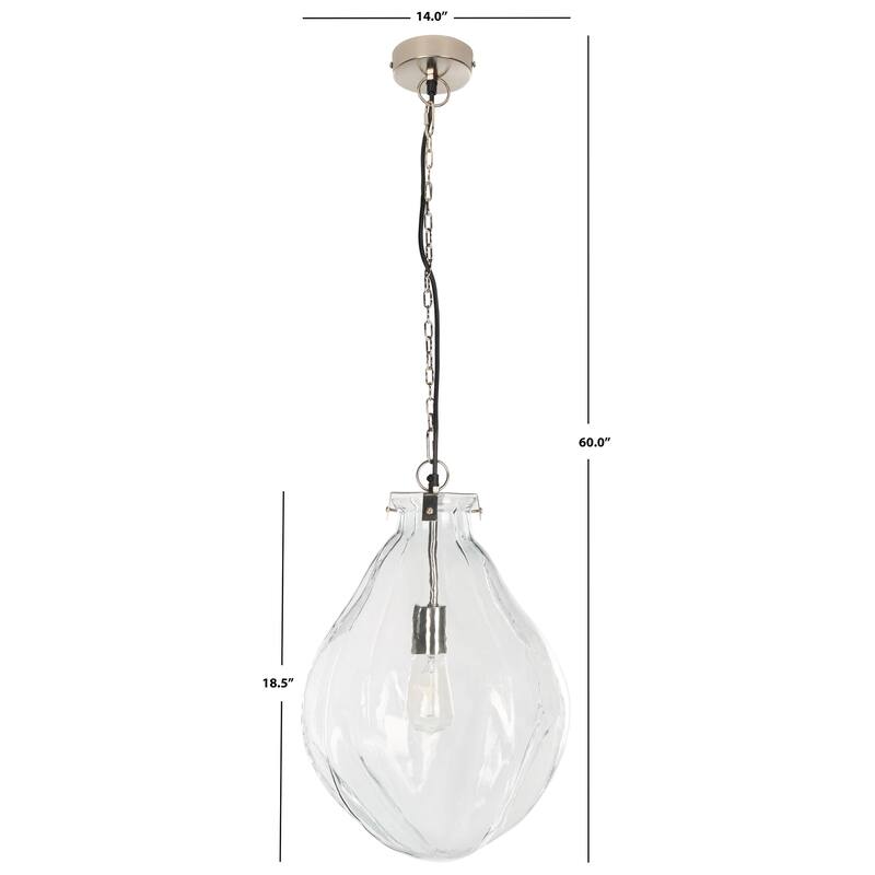 SAFAVIEH Lighting Kinney 14-inch Pendant. - 14"W x 14"D x 60"H