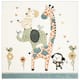 SAFAVIEH Carousel Kids Brandusa Animal Rug - 4' x 4' Square - Ivory