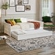 preview thumbnail 31 of 68, AFI Acadia Twin Size Daybed with Twin Trundle White