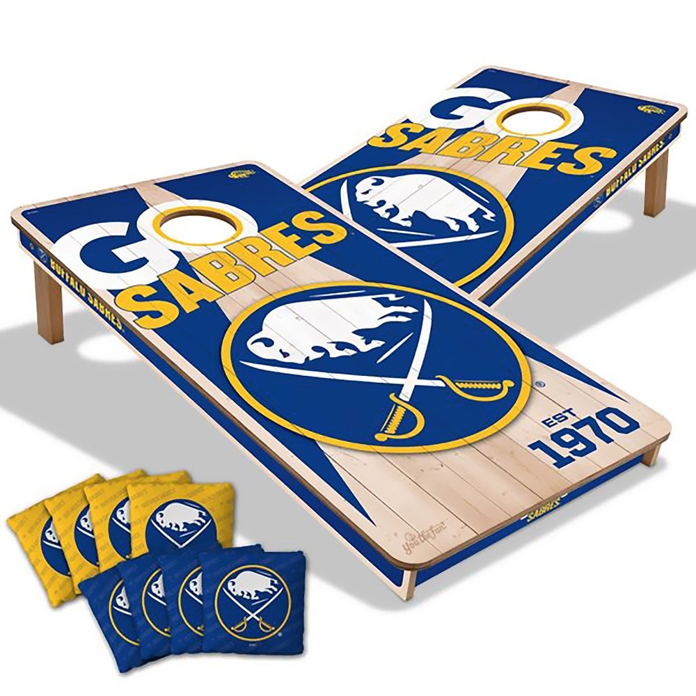 Buffalo Sabres NHL 2x4 Cornhole Board Set
