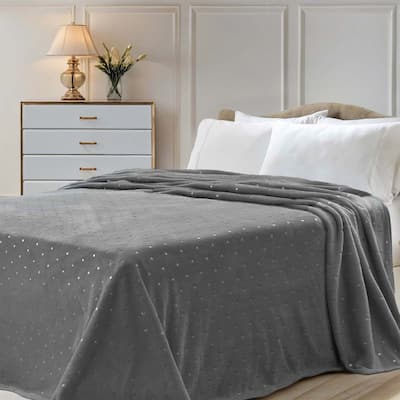 Superior Fleece Plush Medium Weight Soft Fluffy Decorative Blanket