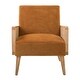 preview thumbnail 57 of 66, Carson Carrington Yppersbyn Upholstered Accent Chair with Wood Legs