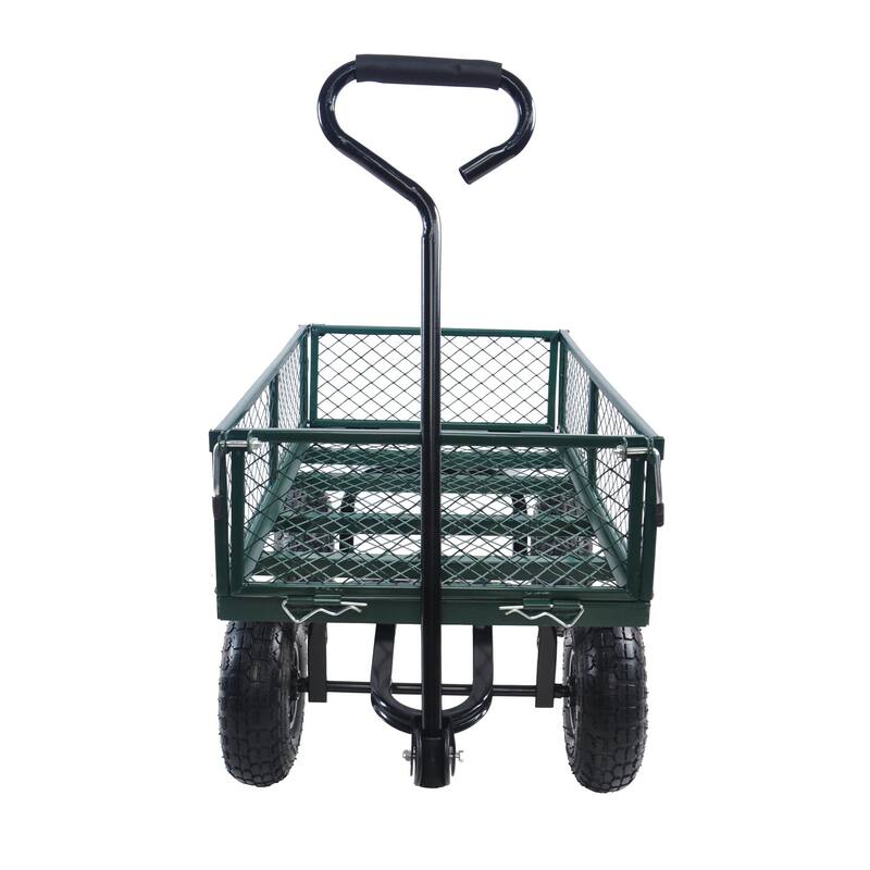 Wagon Garden Cart Trucks with Steel Frame